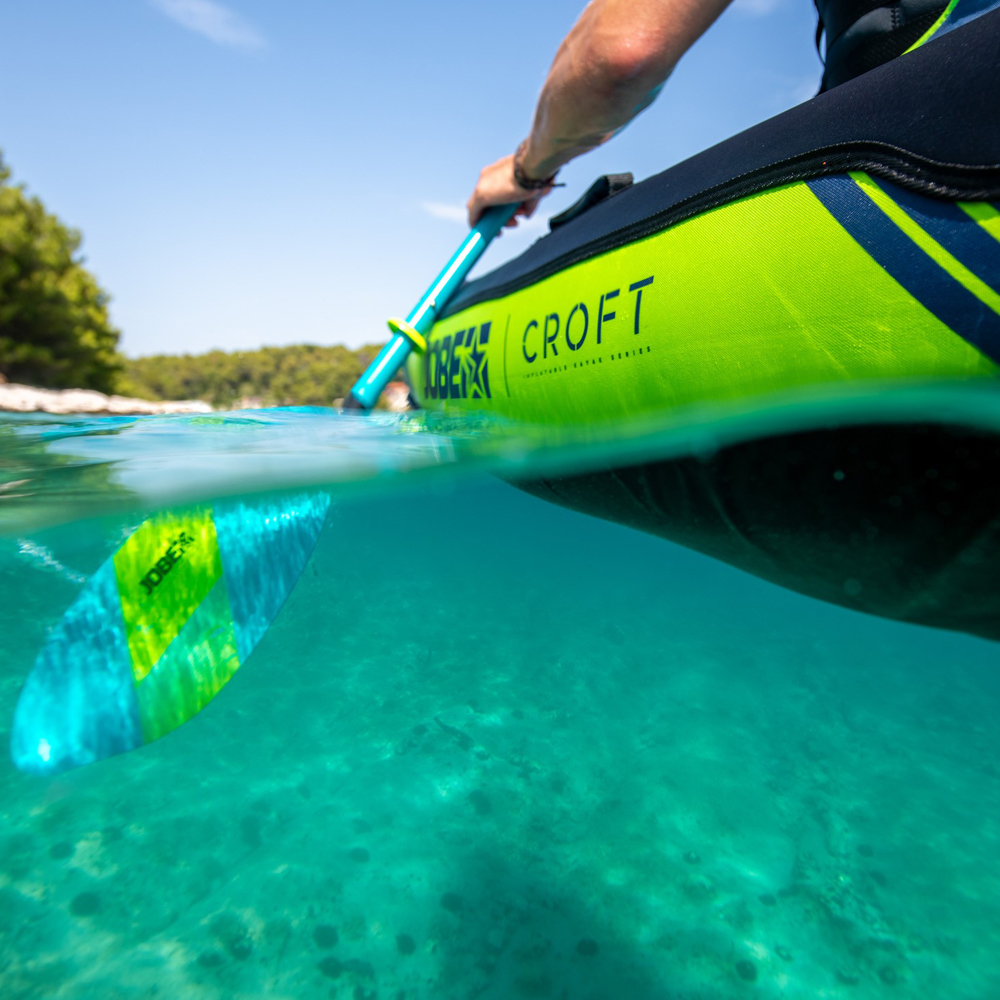 Jobe Croft 11.2 opblaasbare kayak teal voordeelpakket 10
