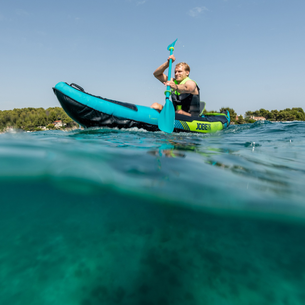 Jobe Croft 11.2 opblaasbare kayak teal voordeelpakket 11