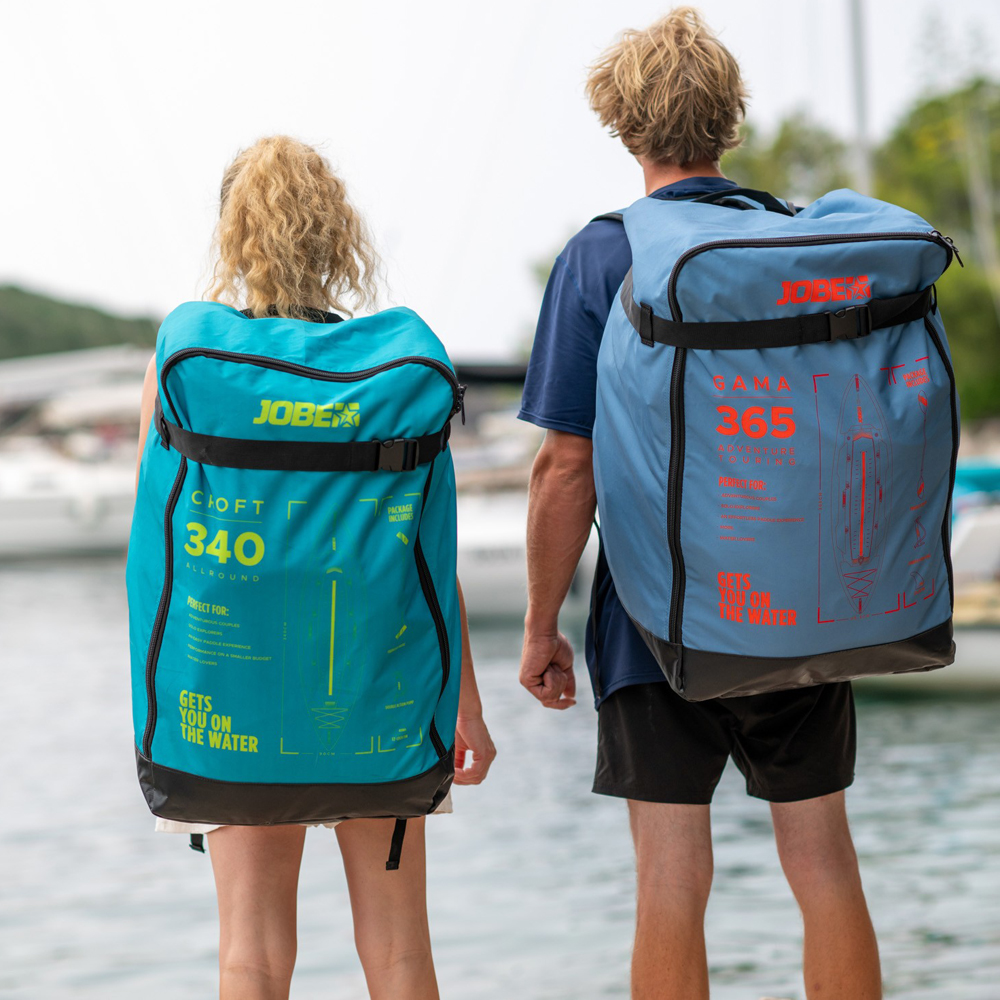 Jobe Gama 12.0 opblaasbare kayak blauw voordeelpakket 12