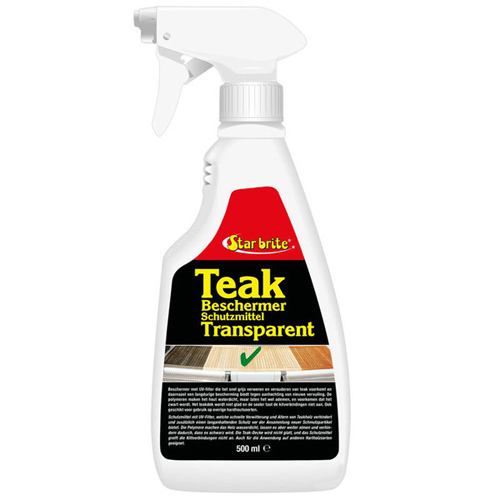 teak beschermer transparant 500 ml