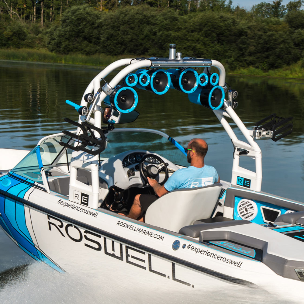 Roswell Aviator pro wakeboard tower wide wit 9