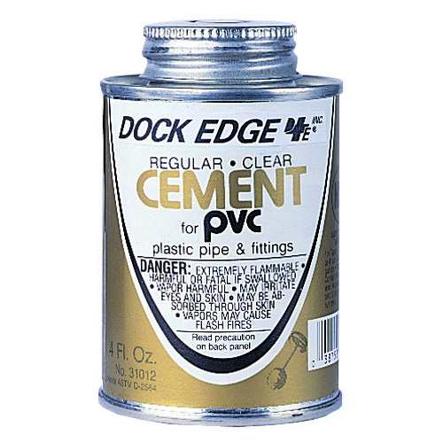 Dockedge PVC-lijmset 125ml voor steigerstootranden 1