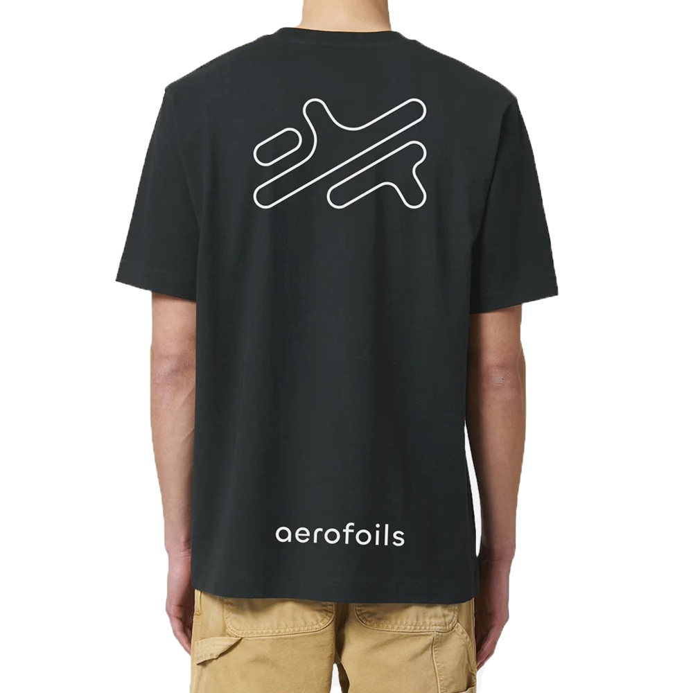 Aerofoils Audi etron eFoil Logo T-Shirt zwart 2