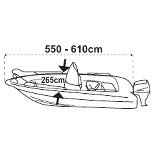 Talamex BOAT COVER XXS 8