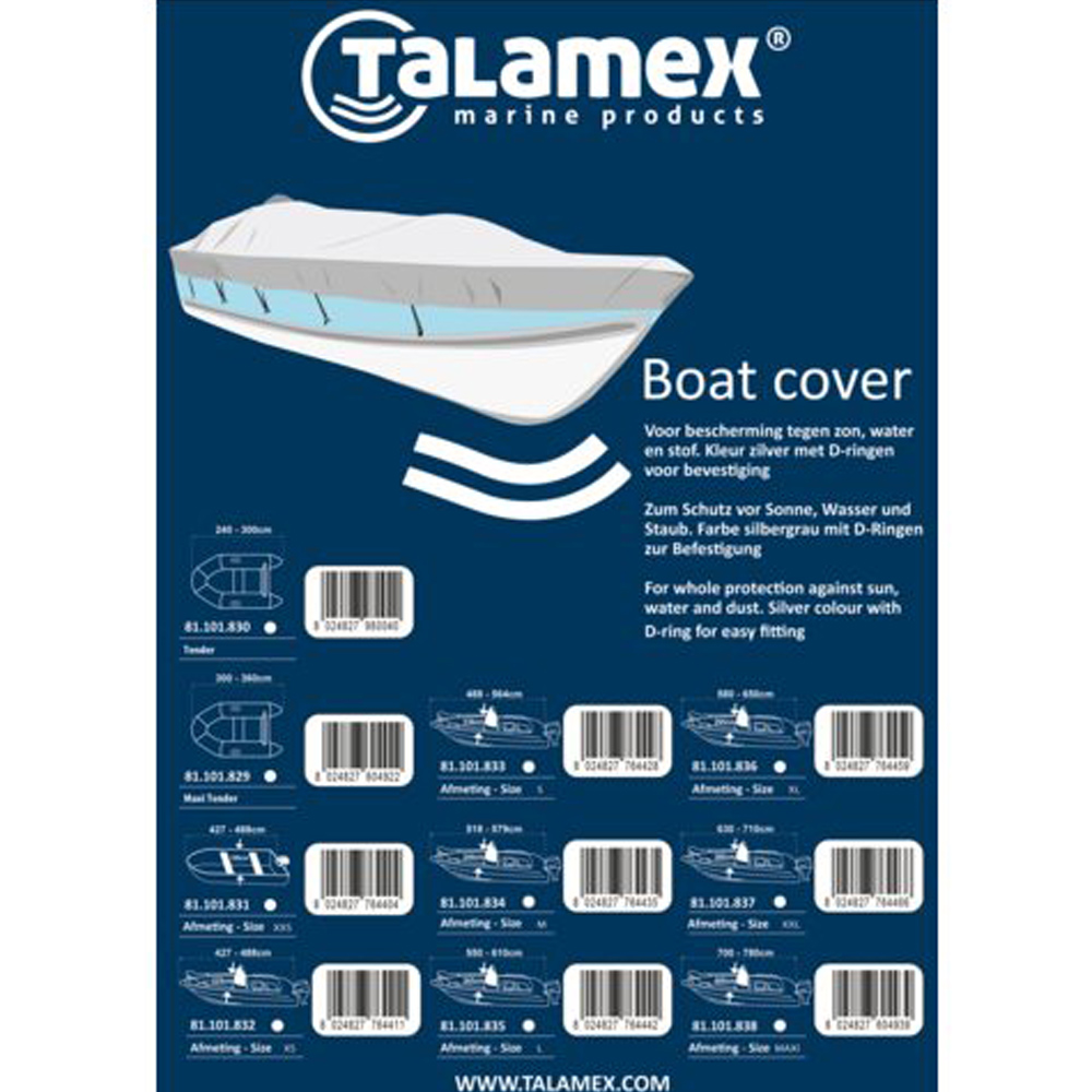 Talamex BOAT COVER XS 2