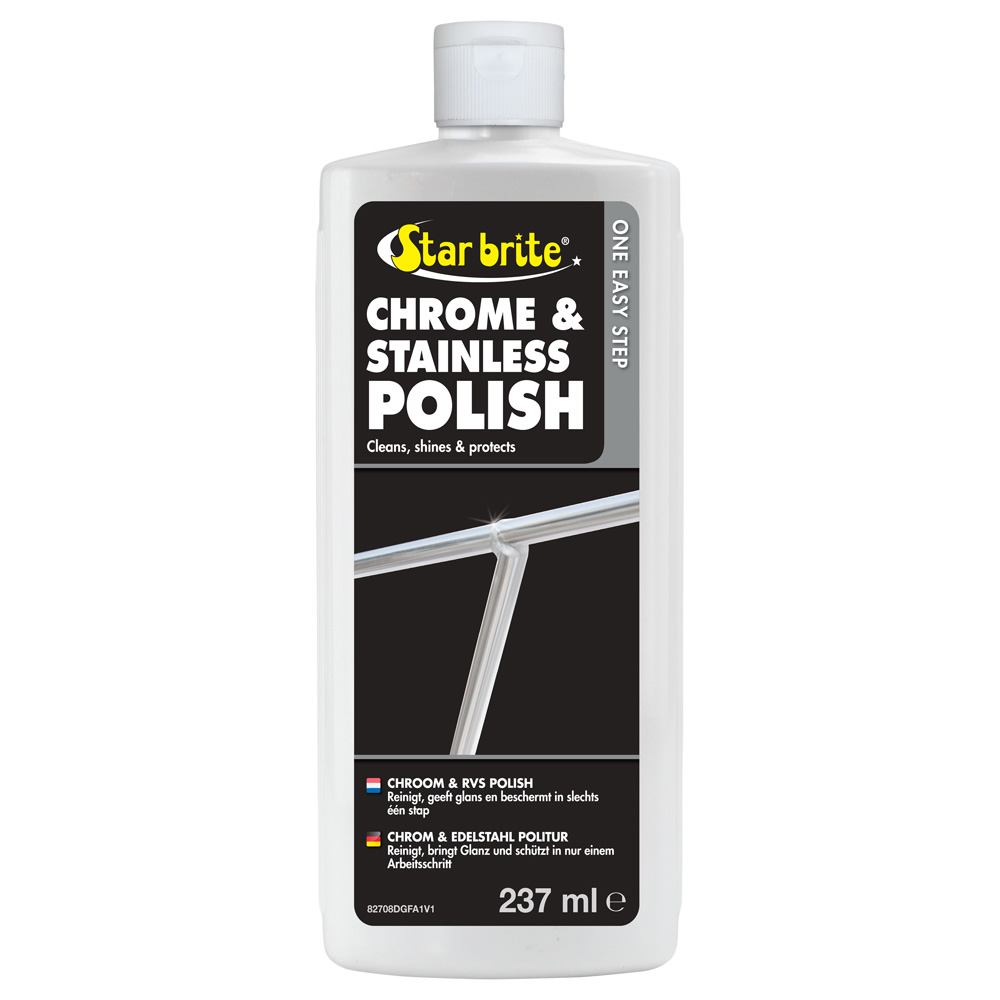 Starbrite chrome & stainless polish 237 ml foto 1