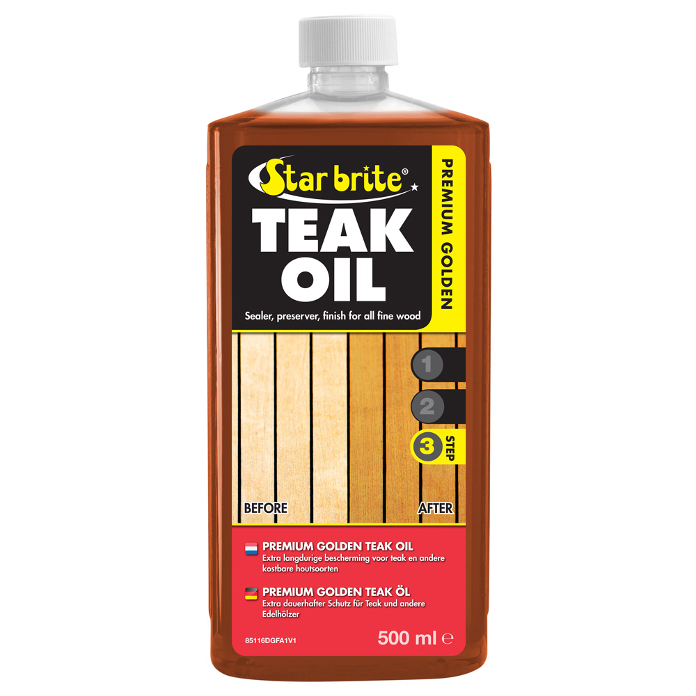 Starbrite premium golden teak oil 500 ml 1