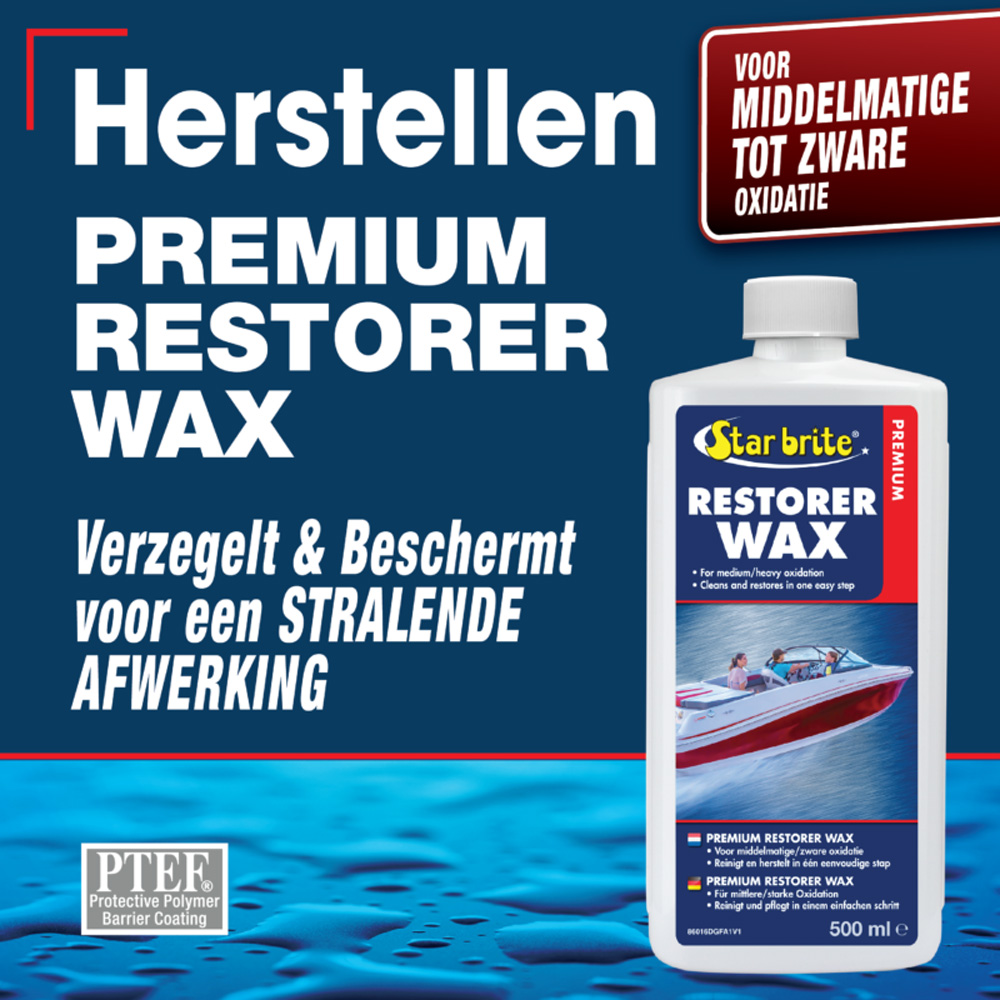 Starbrite premium restorer wax 500 ml 3
