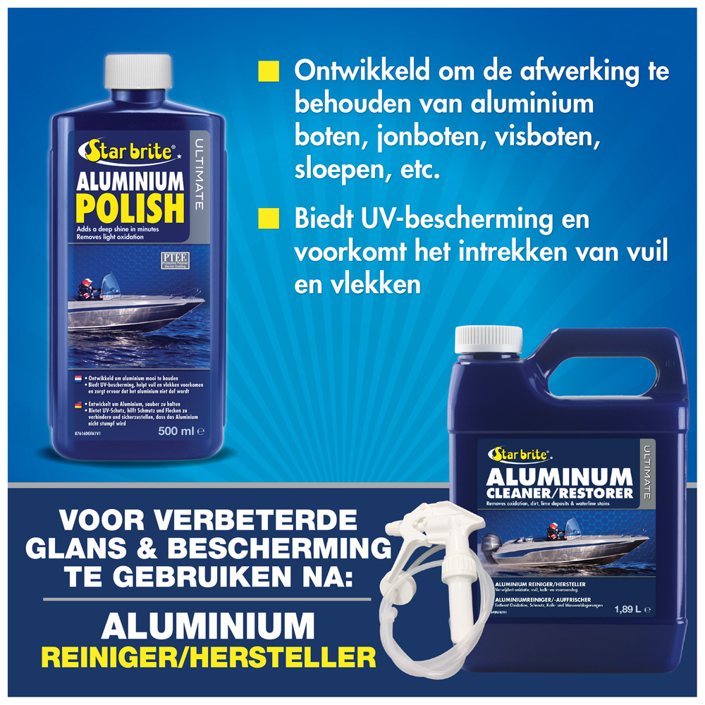 Starbrite aluminium polish met ptef 500 ml 3