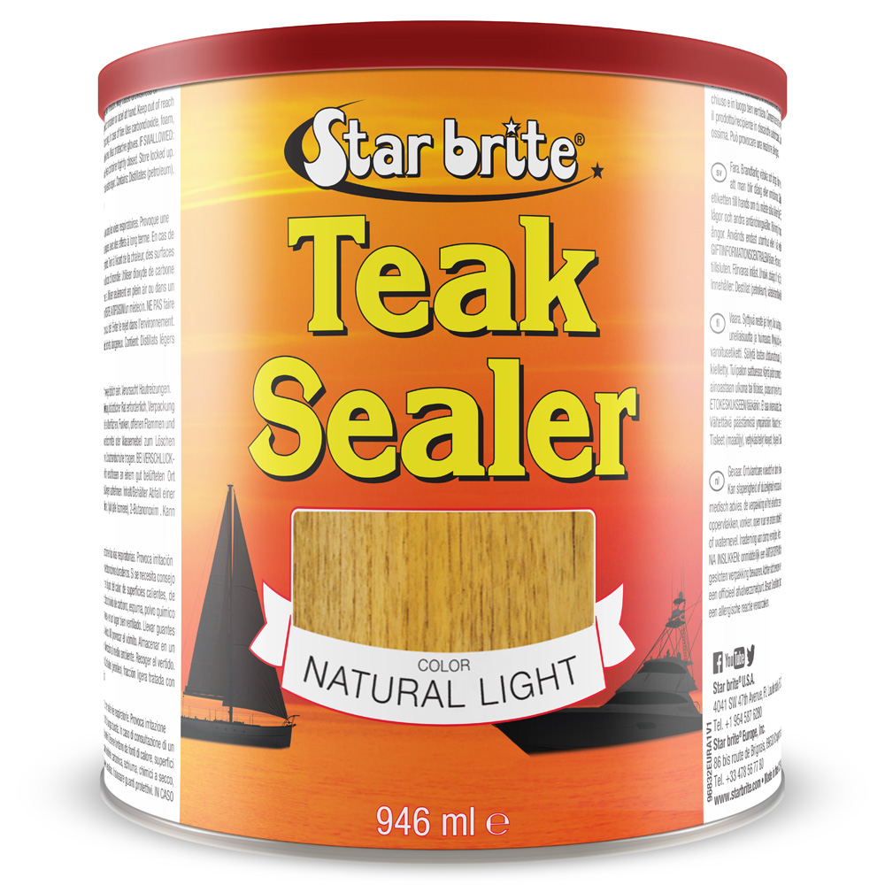 tropical teak oil sealer natural light 950 ml