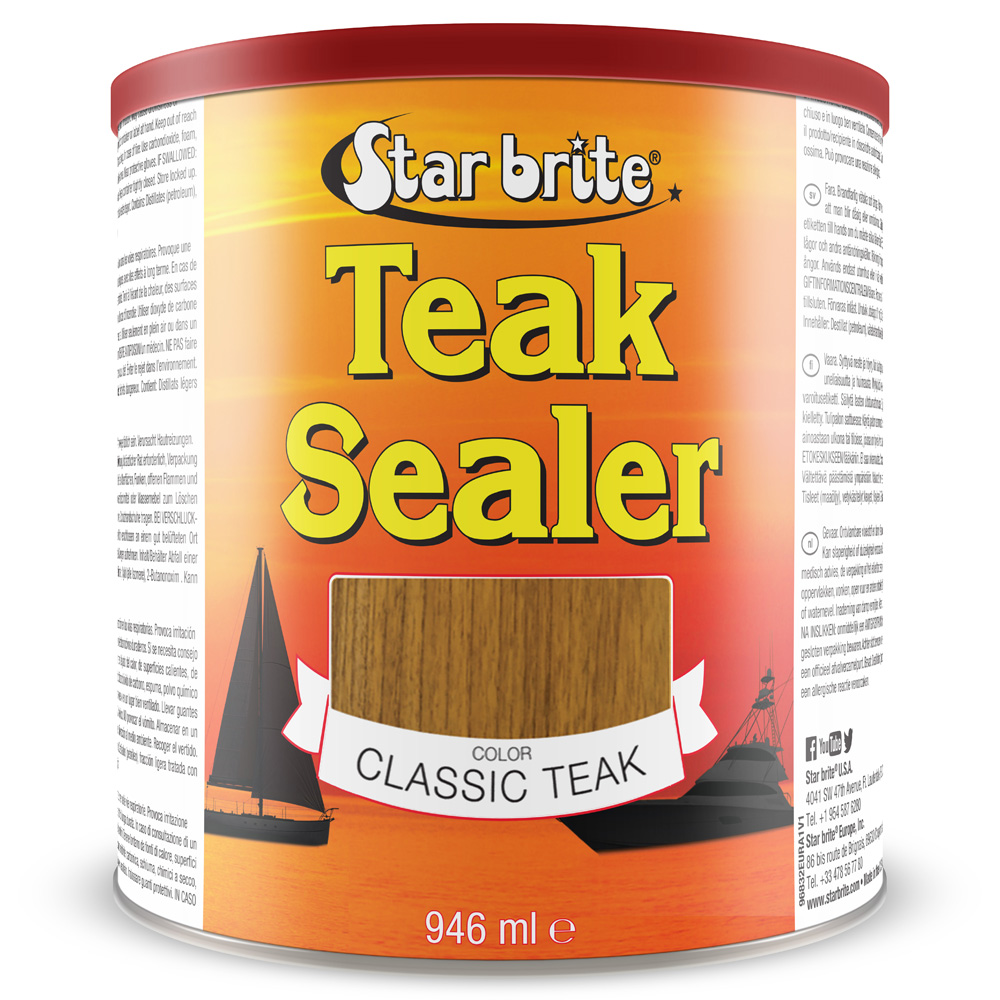 tropical teak oil sealer classic 950 ml