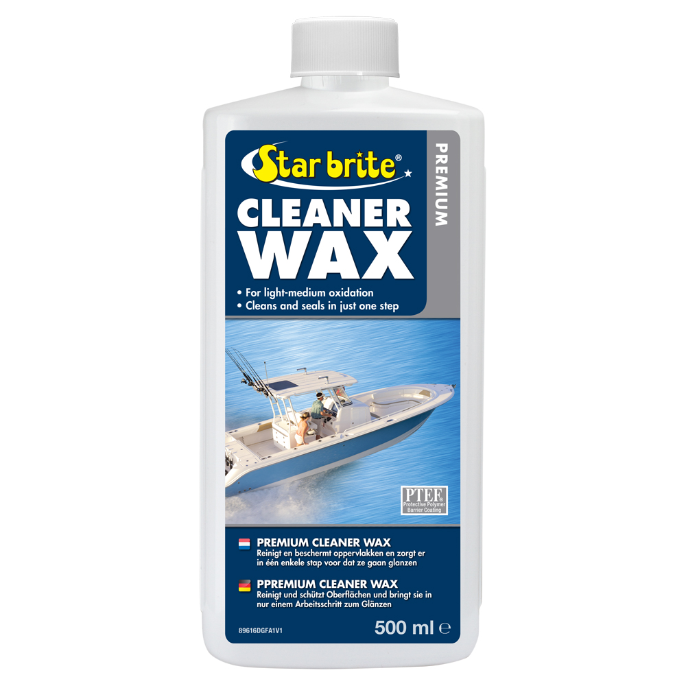 Starbrite cleaner & wax met ptef 500 ml foto 1