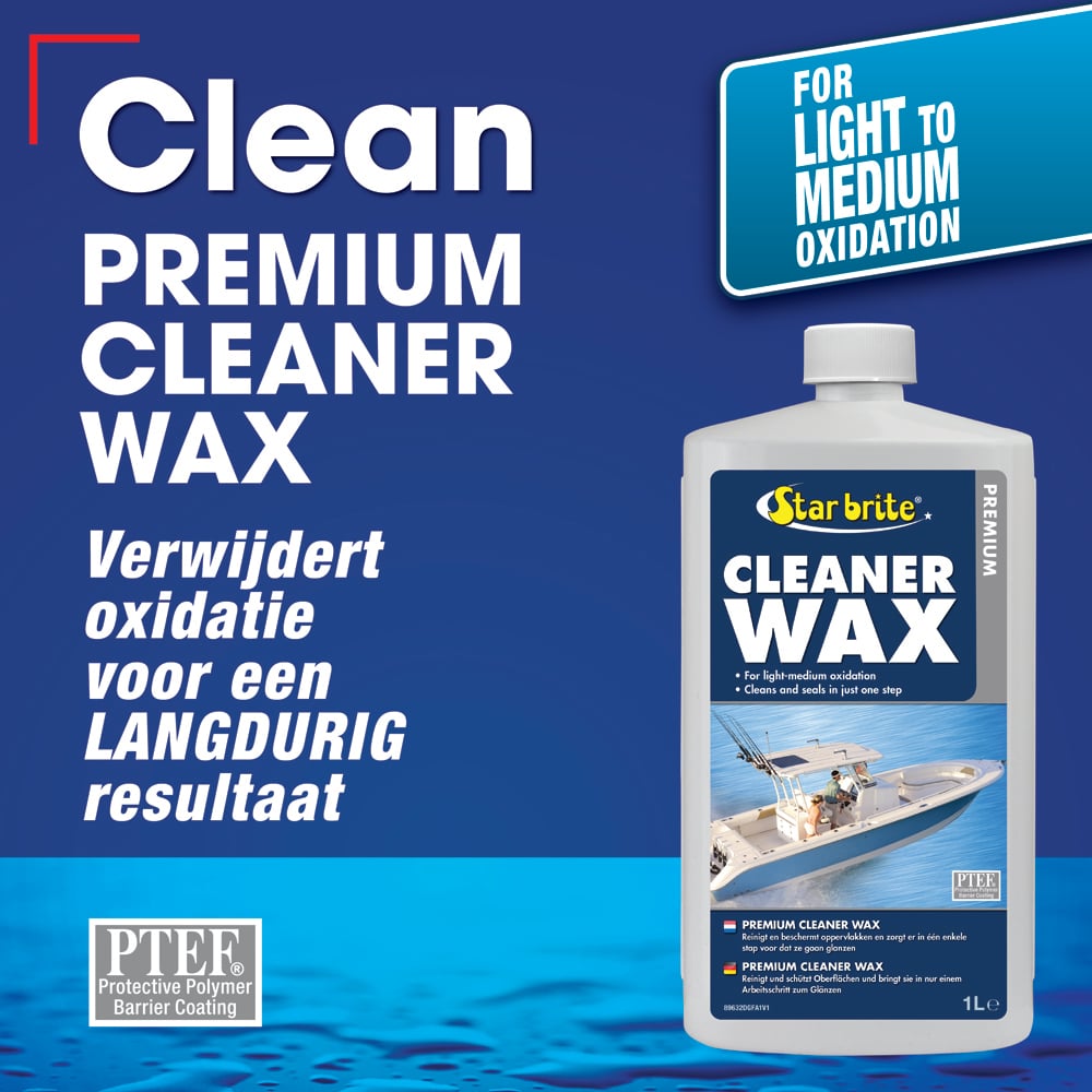 Starbrite cleaner & wax met ptef 1000 ml 2