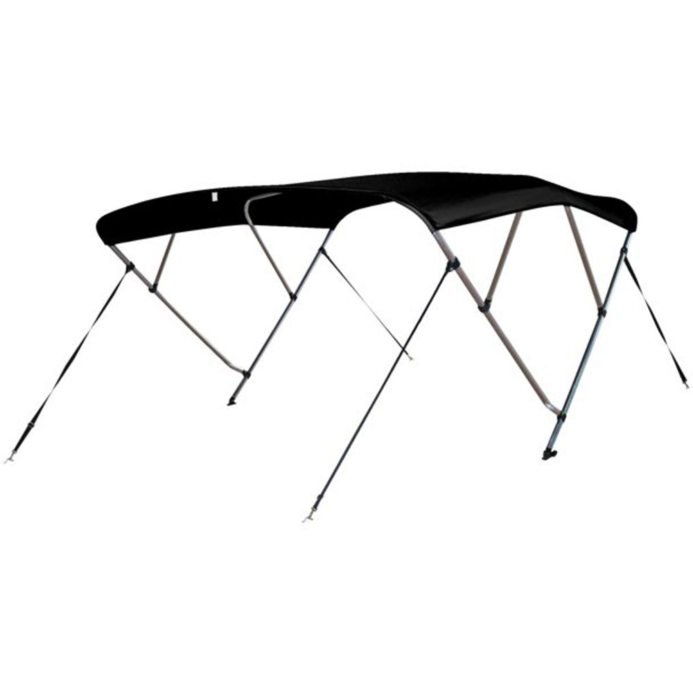 Talamex Biminitop deluxe 4 boog 240x200-213x137cm zwart foto 1