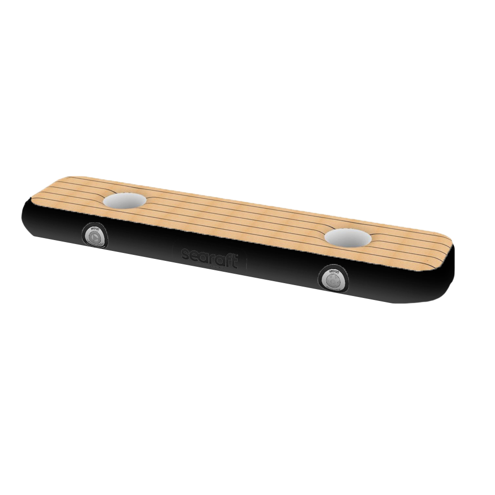 Airstep transom bumper medium teak deck zwart