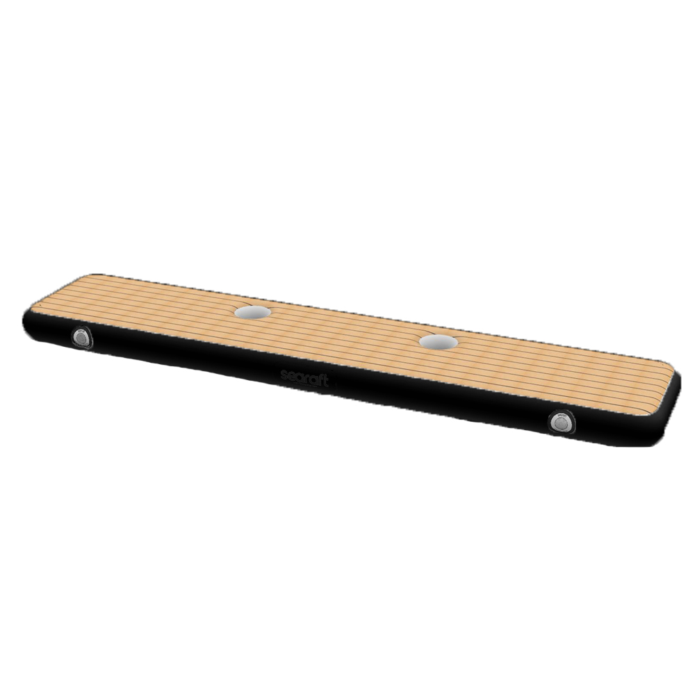 Airstep transom bumper xx-large teak deck zwart