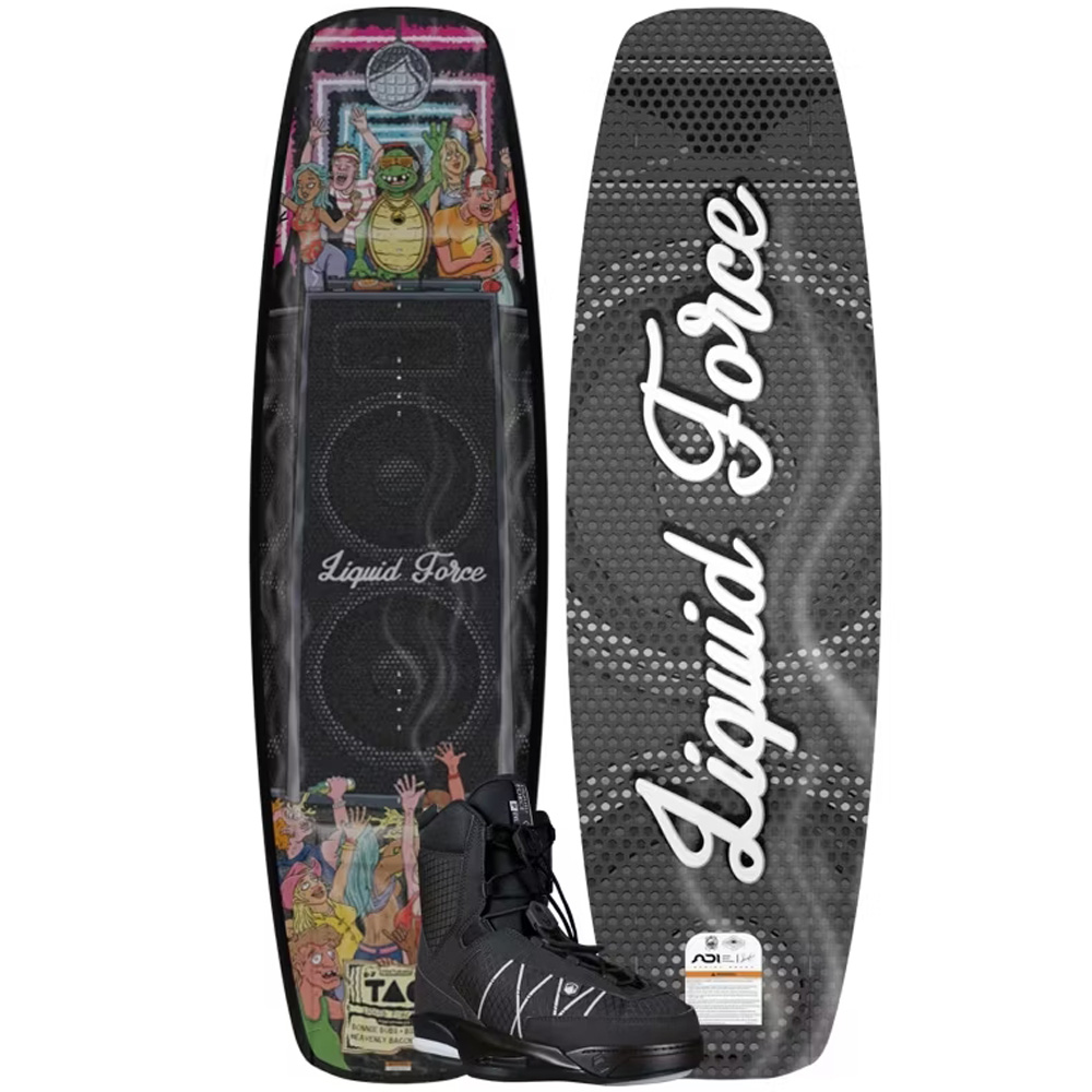 Tao wakeboardset 155 cm met Tao 6x bindingen