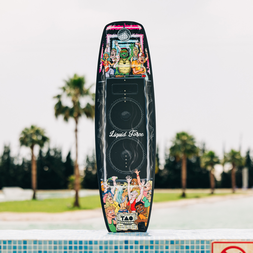 Liquid Force Tao wakeboardset 155 cm met Tao 6x bindingen 12