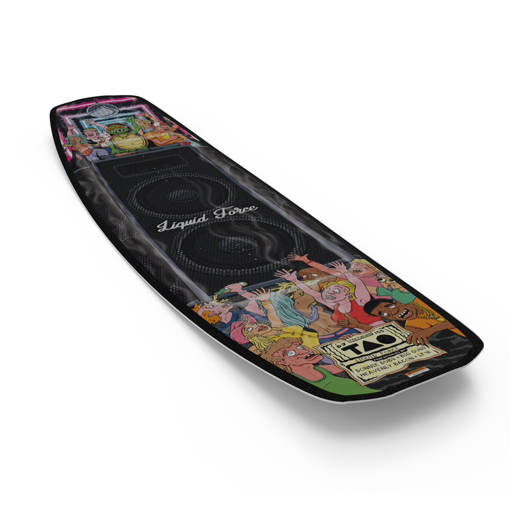 Tao wakeboardset 155 cm met Tao 6x bindingen