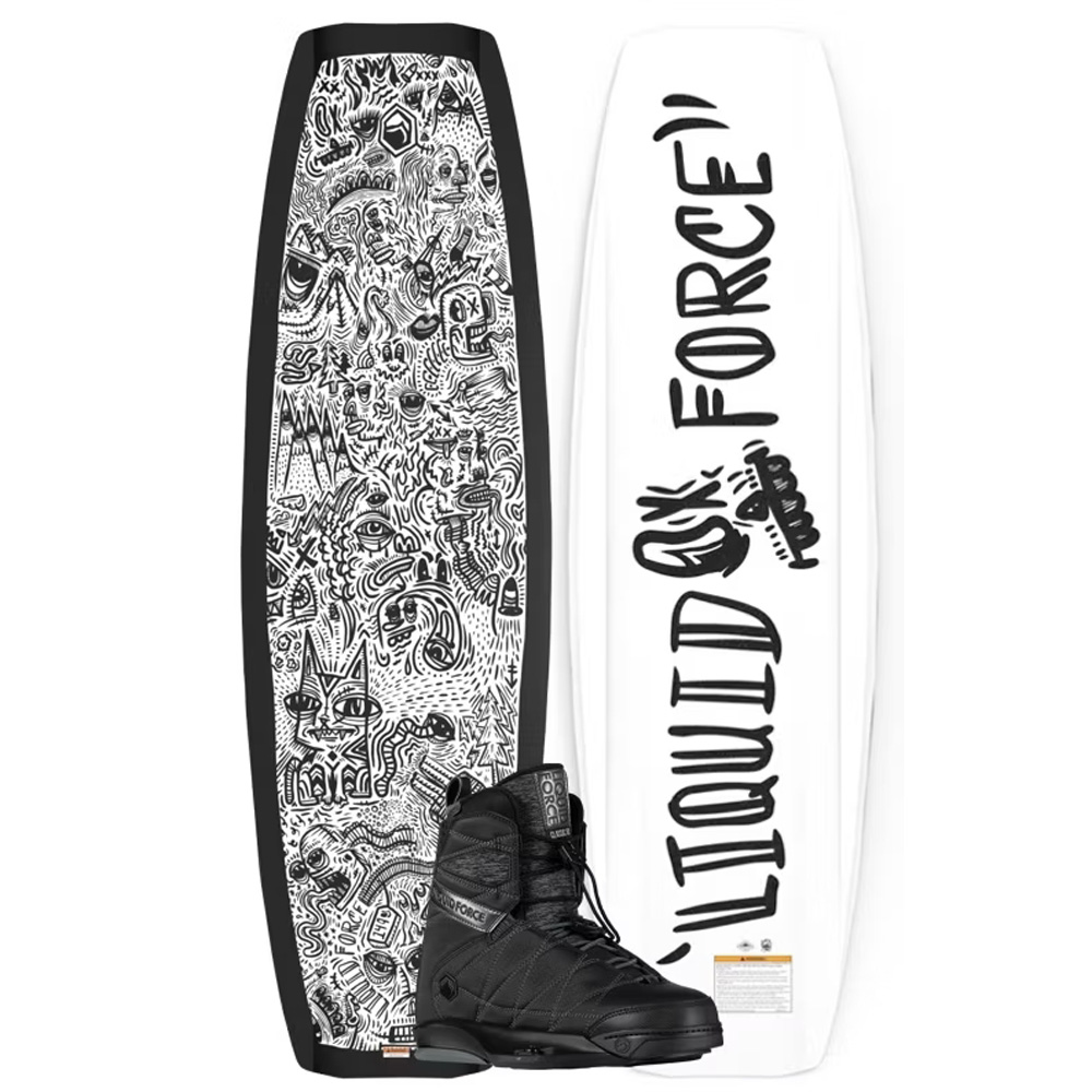 Apex wakeboardset 139 cm met Classic 6x bindingen