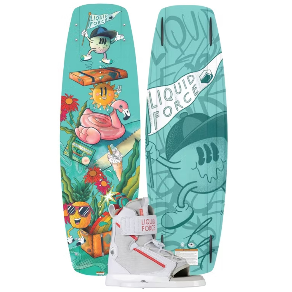 Holiday fs wakeboardset 125 cm met Dream bindingen