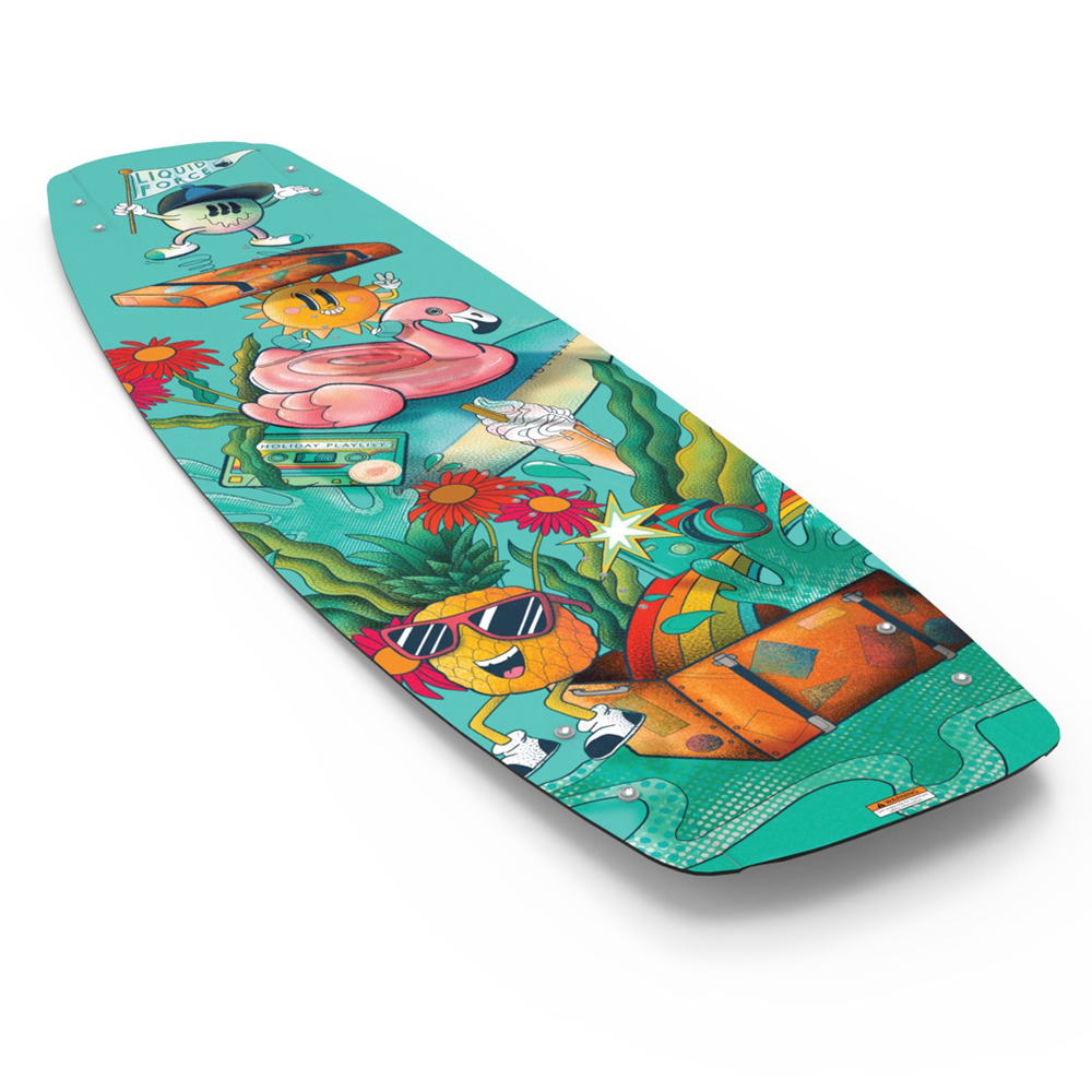 Holiday fs wakeboardset 125 cm met Dream bindingen