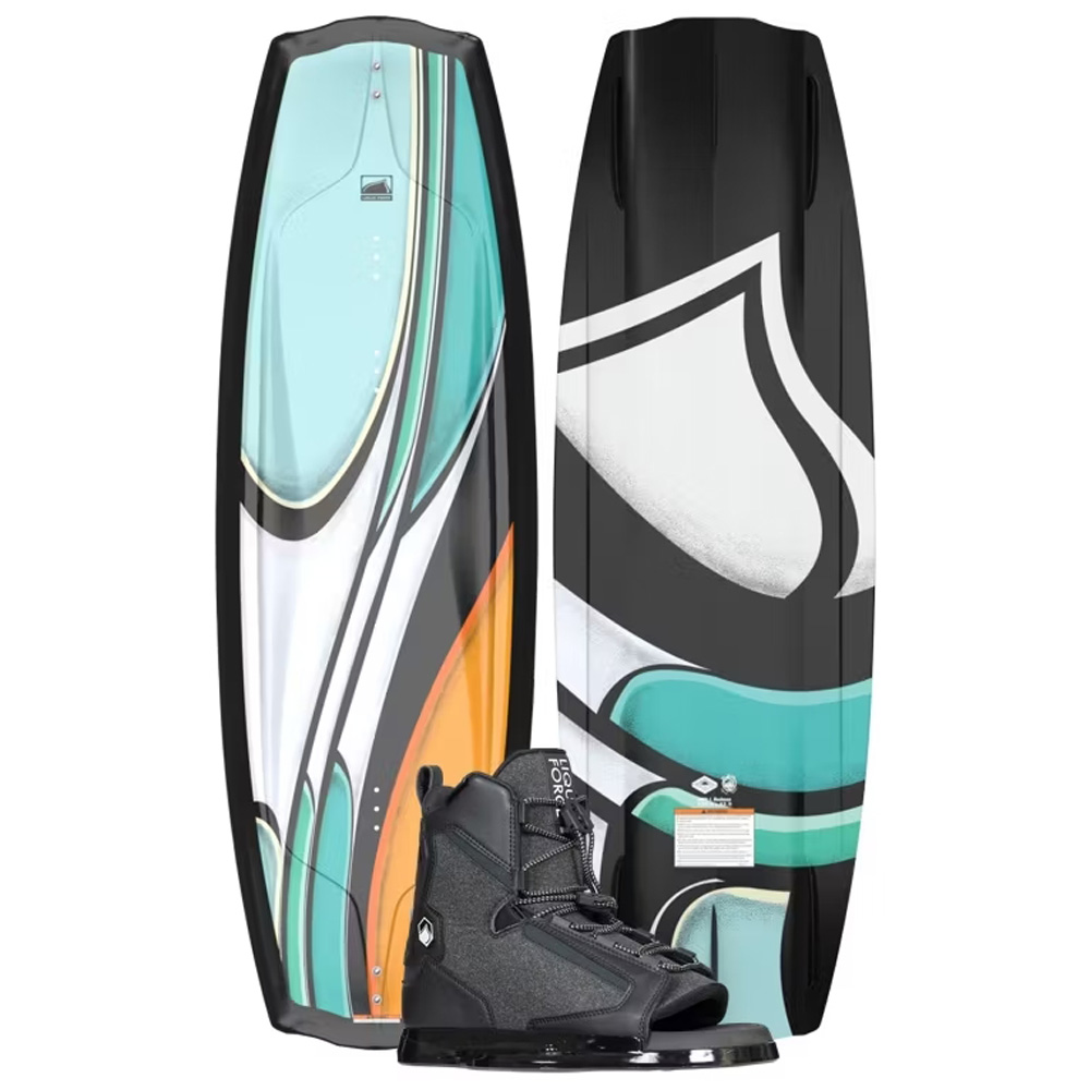 Liquid Force Trip wakeboardset 135 cm met Index bindingen foto 1