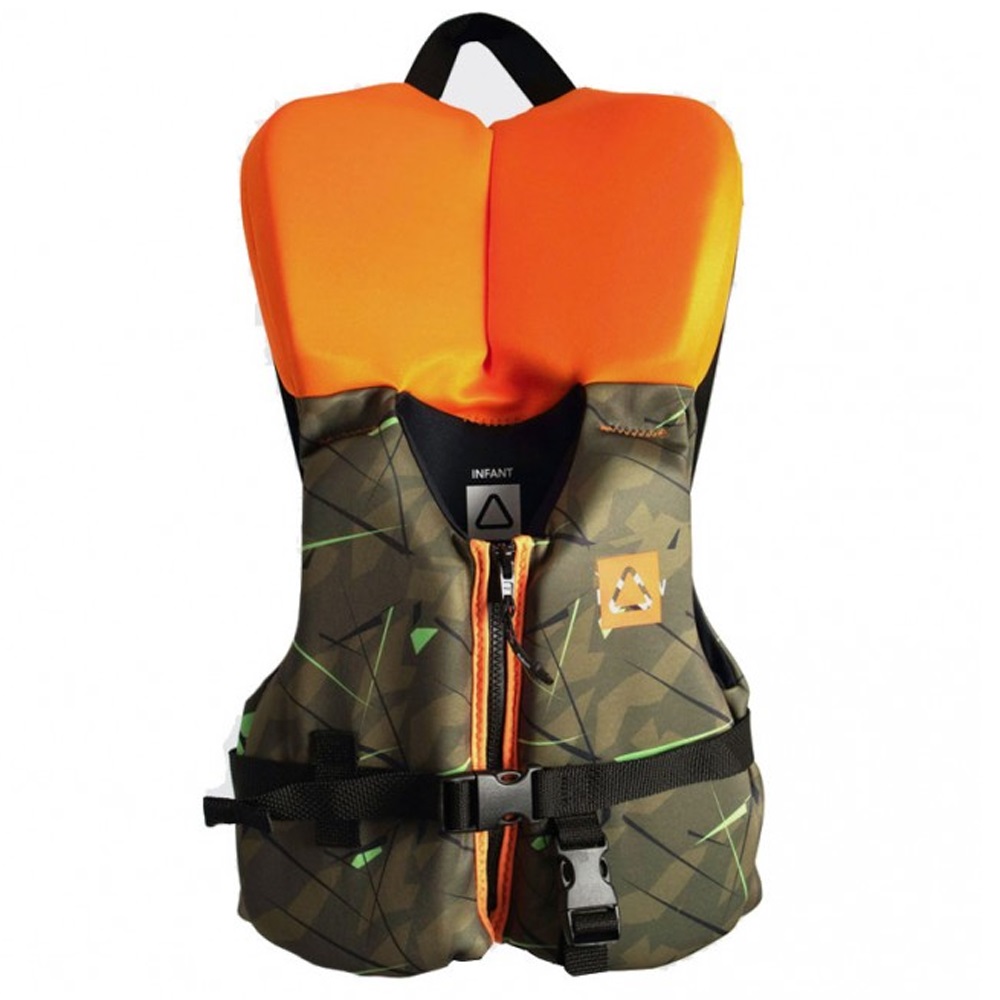 Pop Kind ISO zwemvest groen/oranje 20-30kg