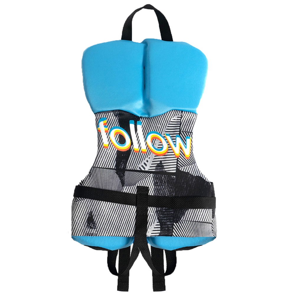 Follow POP kinder reddingsvest blauw 20-30 kg 3