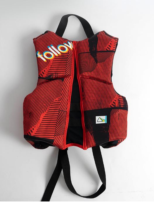 Follow POP kinder reddingsvest rood 20-30 kg 1