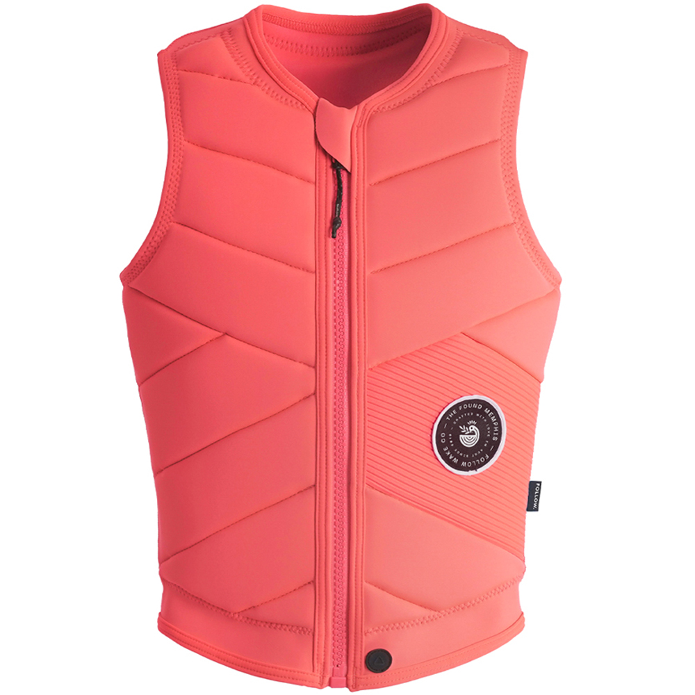 Memphis impact shield dames fluor rood