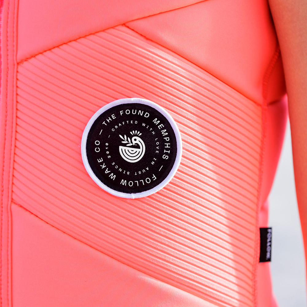 Follow Memphis impact shield dames fluor rood 10