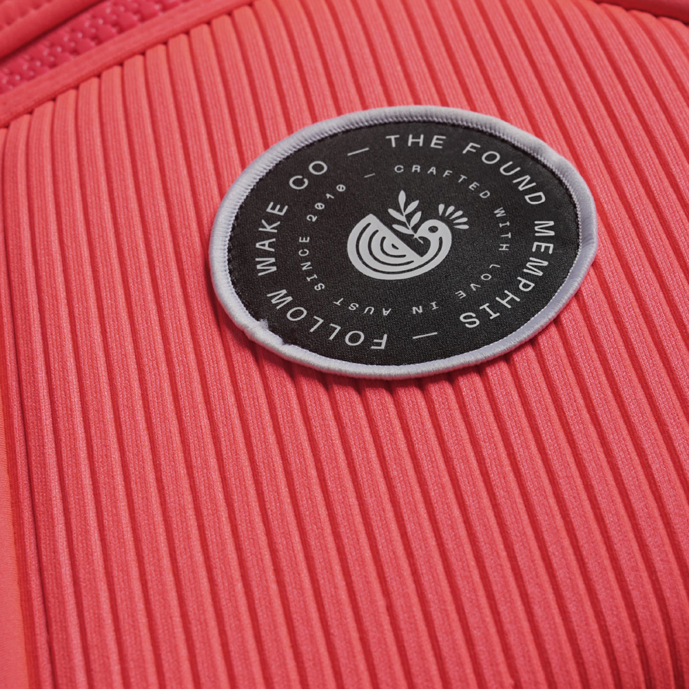 Follow Memphis impact shield dames fluor rood 4