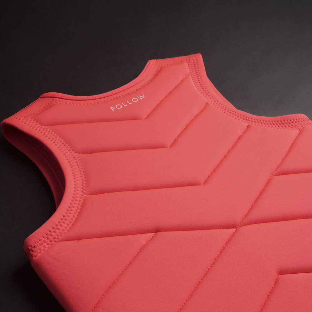 Follow Memphis impact shield dames fluor rood 6
