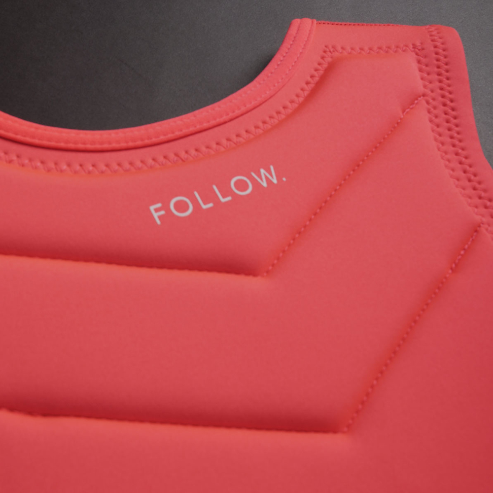 Follow Memphis impact shield dames fluor rood 7