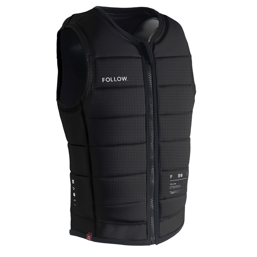 P1 Traction impact shield dames zwart