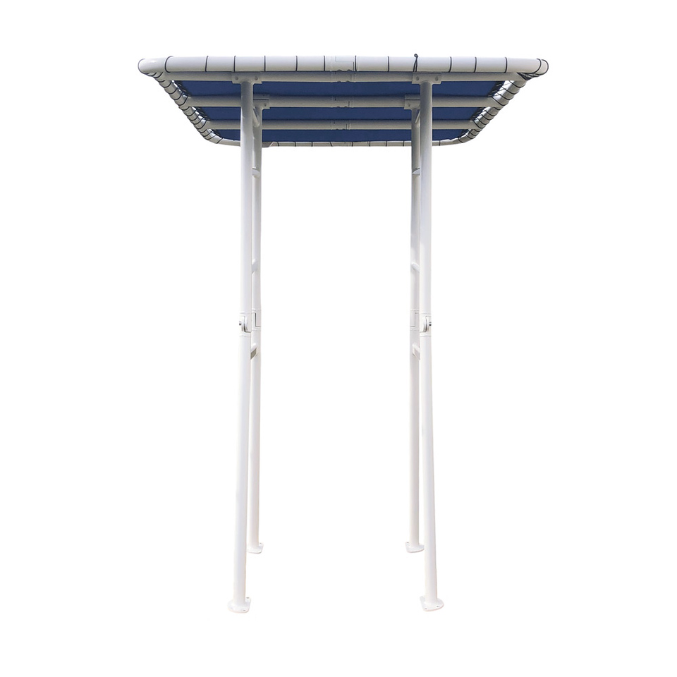 Fishmaster original T-Top wit met navy canvas 3
