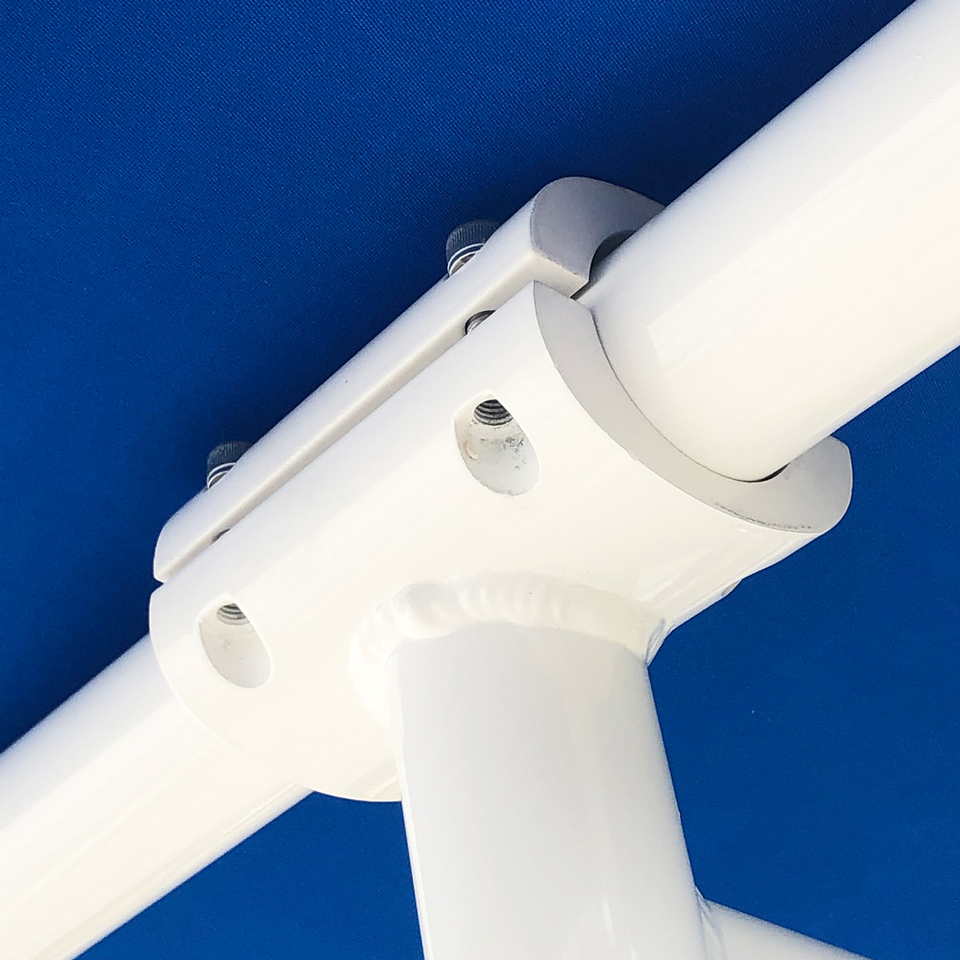 Fishmaster original T-Top wit met blauw canvas 6