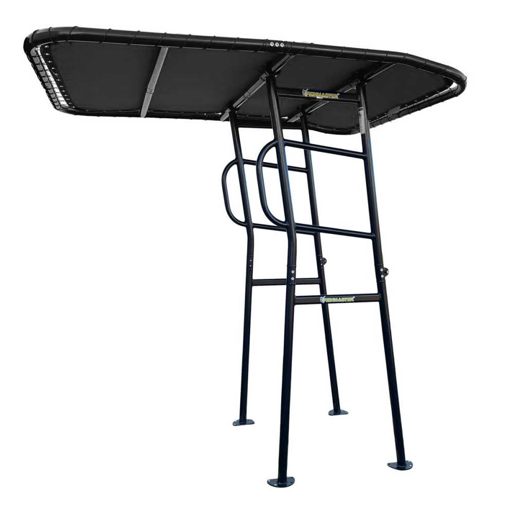 Fishmaster original T-Top zwart met zwart canvas 3