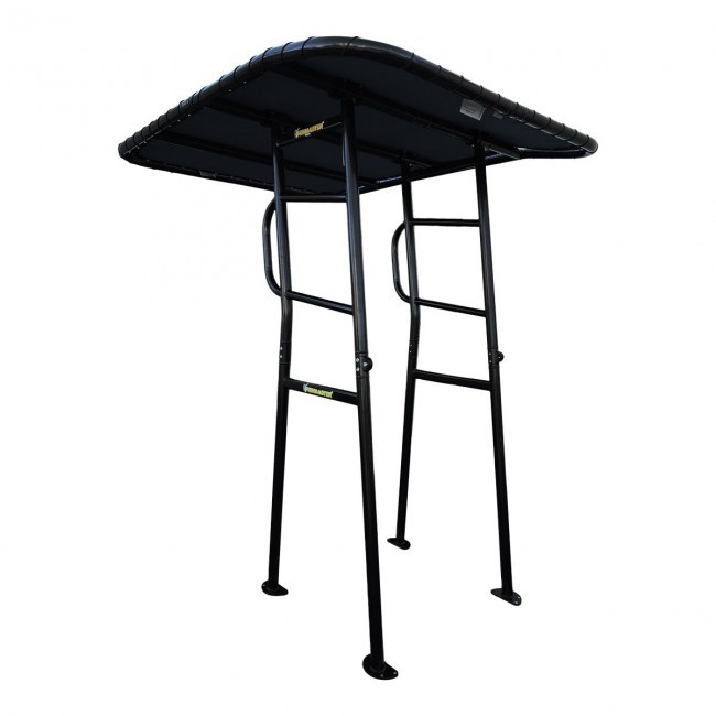 Fishmaster original T-Top zwart met blauw canvas foto 1