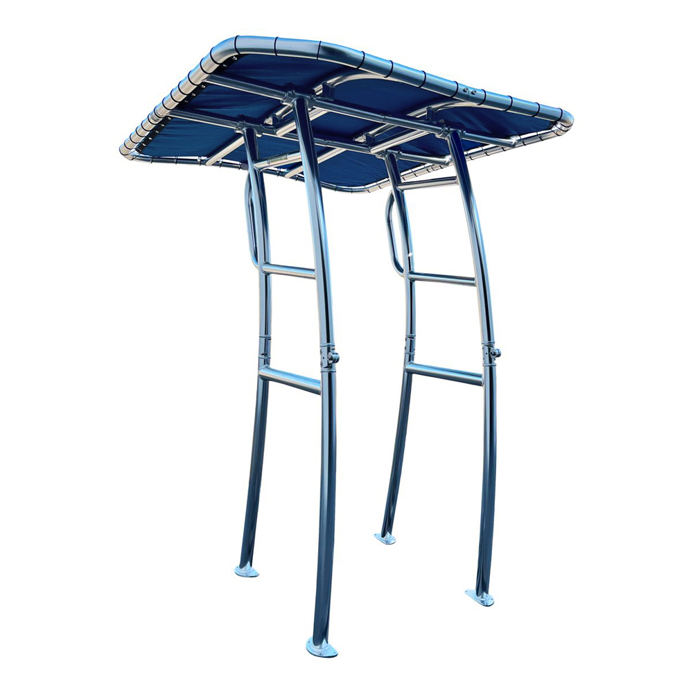 pro T-Top polished met navy canvas