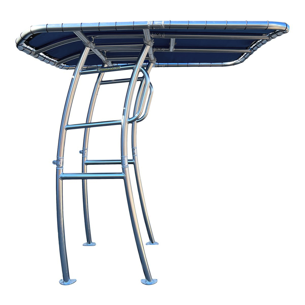 pro T-Top polished met navy canvas