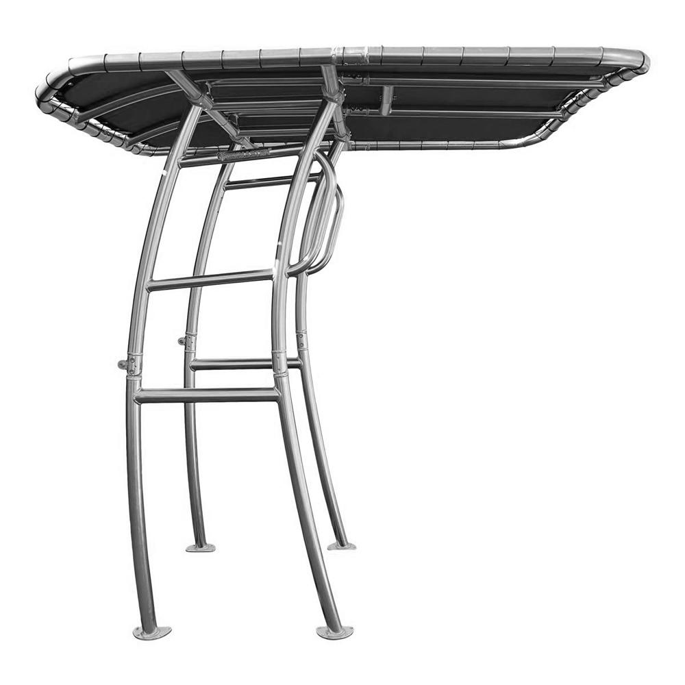 pro T-Top polished met zwart canvas
