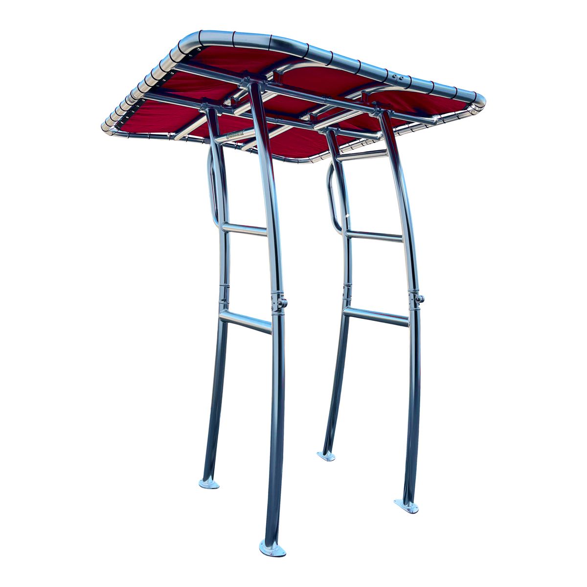 pro T-Top polished met rood canvas