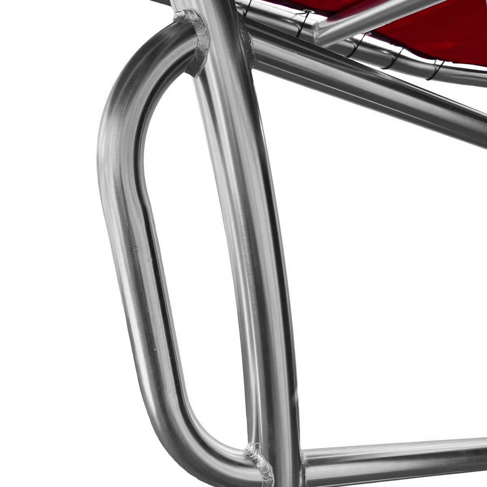 Fishmaster pro T-Top polished met rood canvas 5