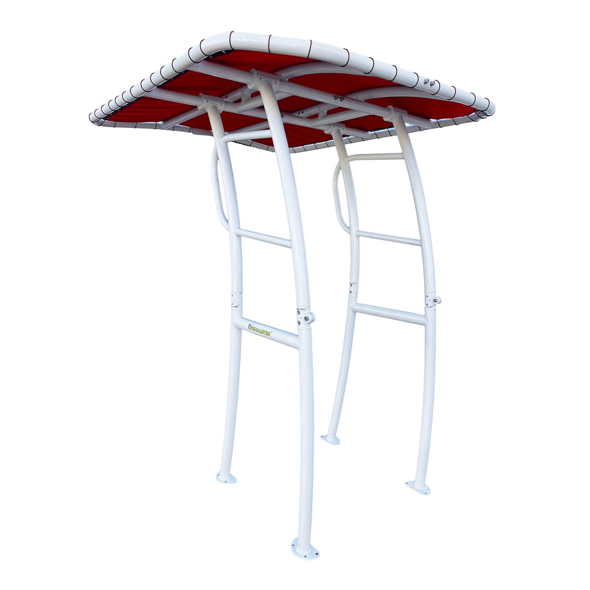 Fishmaster pro T-Top wit met rood canvas foto 1