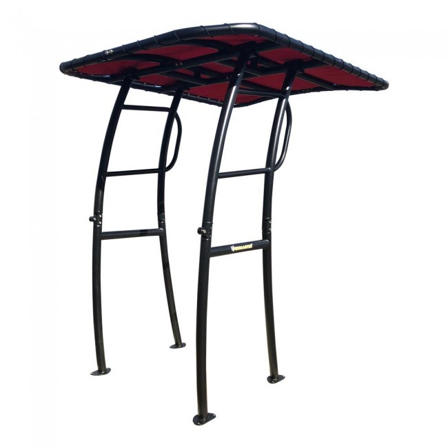 Fishmaster pro T-Top zwart met rood canvas foto 1