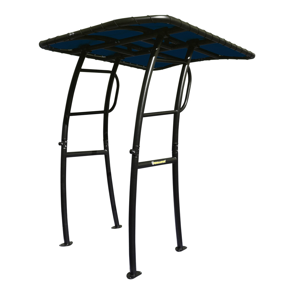 Fishmaster pro T-Top zwart met blauw canvas foto 1