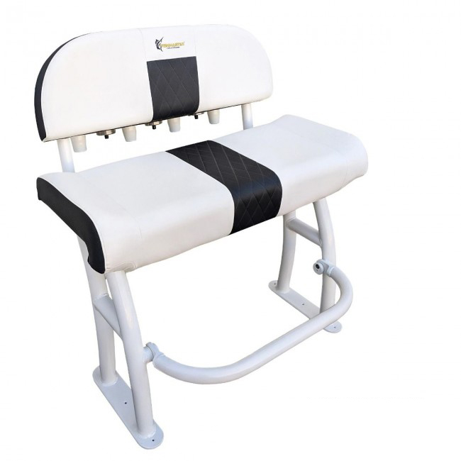 pro T-Top stoel wit met wit kussen incl. rugleuning