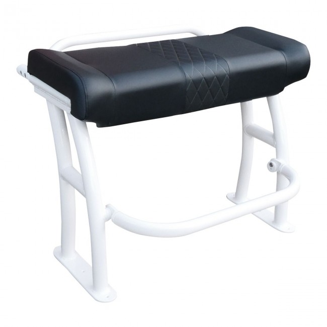 pro T-Top stoel wit met zwart kussen incl. rail